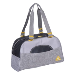 PetFun Сумка-переноска для котів Pet Fun Riau 44х18,5х25,5 см - сірий