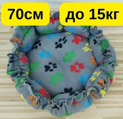 Solve Килимок-будиночок трансформер 2-в-1 для котів і собак до 15 кг, 70 см KT8004623 — м’який, теплий, регульований
