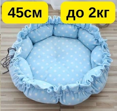 Solve Килимок-будиночок трансформер 2-в-1 для котів і собак до 2 кг, 45 см KT8004641 — м’який, теплий, регульований