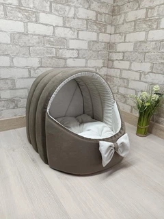 Animals joy Будинок лежанка для котів та собак Animals_joy Корзина S 34*34 см (253)