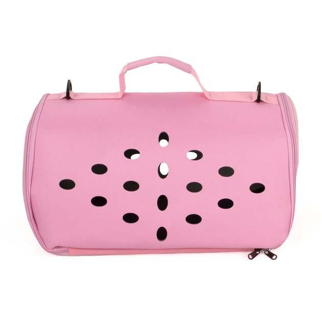 Сумка для перенесення котів та собак 48x26x25 см CosmoPet CP-12 Pink