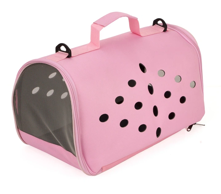 Сумка для перенесення котів та собак 48x26x25 см CosmoPet CP-12 Pink