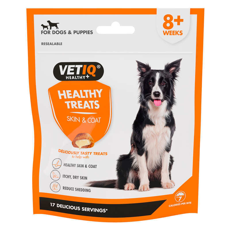 VetIQ Ласощі Healthy Skin&Coat Dogs&Puppies для цуценят