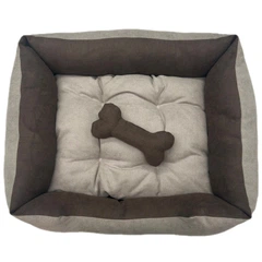 PetFun Лежак для котів Pet Fun 70х50х18 см - різнокольоровий