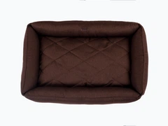 Лежак для собак Harley and Cho Sofa з посиленою поверхнею Brown XL