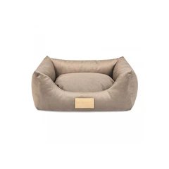 Лежак для котів та собак Molly Pet Fashion 52х40х17 см бежевий