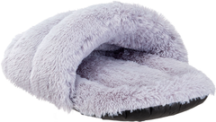 Лежак для собак та кішок Ferplast Slipper 60х52х26 см Сірий (83180099)