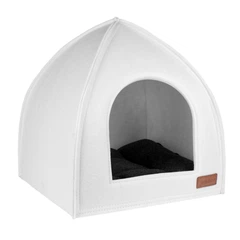 Hi Dog Будиночок ПАЛАТКА HiDOG для собаки або кота 35х35х36см XS білий (2555)