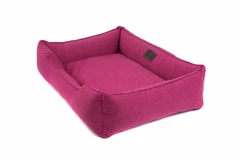 Лежак Harley and Cho Dreamer Berry S 60x45 cm Фуксія для собак та котів (3102678)