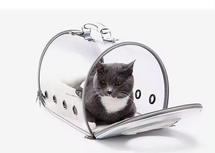 Сумка - переноска для котів та собак CosmoPet CP-26 42 х 25 х 28 см Флуорисцентний