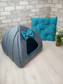Animals joy Будинок для котів та собак Animals_joy Юрта S 36*36 см(166)