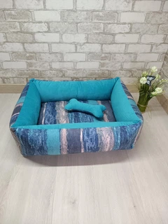 Без бренда Лежак для котів та собак Animals_joy Style L 80*60 см (016)
