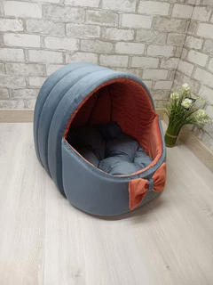 Animals joy Будинок лежанка для котів та собак Animals_joy Корзина М 46*42 см(111)
