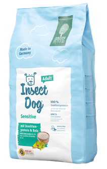 Гіпоалергенний корм Green Petfood InsectDog Sensitive з протеїном комах, 10 кг