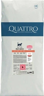 Корм Quattro Cat Sterilized для стерилізованих котів з яловичиною 15 кг (4770107256179)