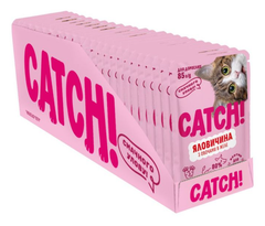 Catch! Вологий корм (шматочки в желе) для дорослих собак