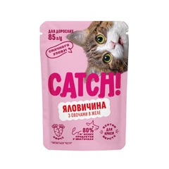 Catch! Вологий корм (шматочки в желе) для дорослих собак