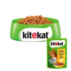 Kitekat Вологий корм (шматочки в соусі)