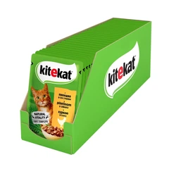 Kitekat Вологий корм (шматочки в соусі)