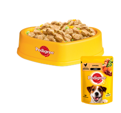 Pedigree Вологий корм (шматочки в соусі)
