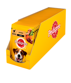 Pedigree Вологий корм (шматочки в соусі)