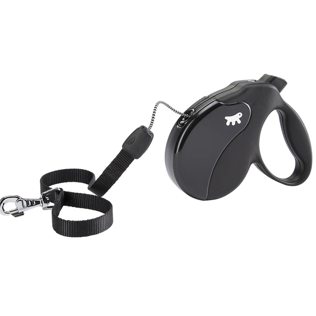 Повідець-рулетка для собак із шнуром Ferplast Amigo Cord S Black