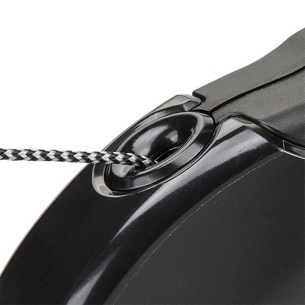 Повідець-рулетка для собак із шнуром Ferplast Amigo Cord S Black