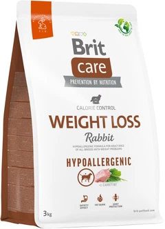 Корм для собак із зайвою вагою Brit Care Dog Hypoallergenic Weight Loss гіпоалергенний з кроликом 3 кг (8595602559176)