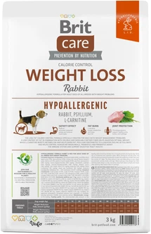 Корм для собак із зайвою вагою Brit Care Dog Hypoallergenic Weight Loss гіпоалергенний з кроликом 3 кг (8595602559176)