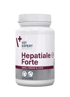 Vet Expert VetExpert Hepatiale Forte Small Dog/Cat, підтримки функцій печінки собак дрібних порід та котів 40 капсул