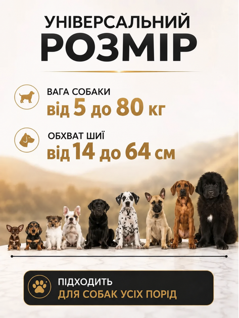 Акумуляторний нашийник для тренування собак Axacam IPX7 (звук, вібрація, світло)