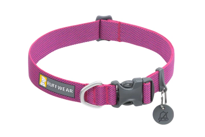 Полегшений нашийник для собак Ruffwear Hi & Light™ 51-66 см Малиновий