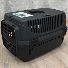Переноска для тварин Irak Plastik PT-100 (до 6 кг) чорна