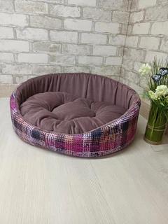 Animals joy Лежанка для тварин кішок та собак Animals_joy Люкс S 53*47 см(138)