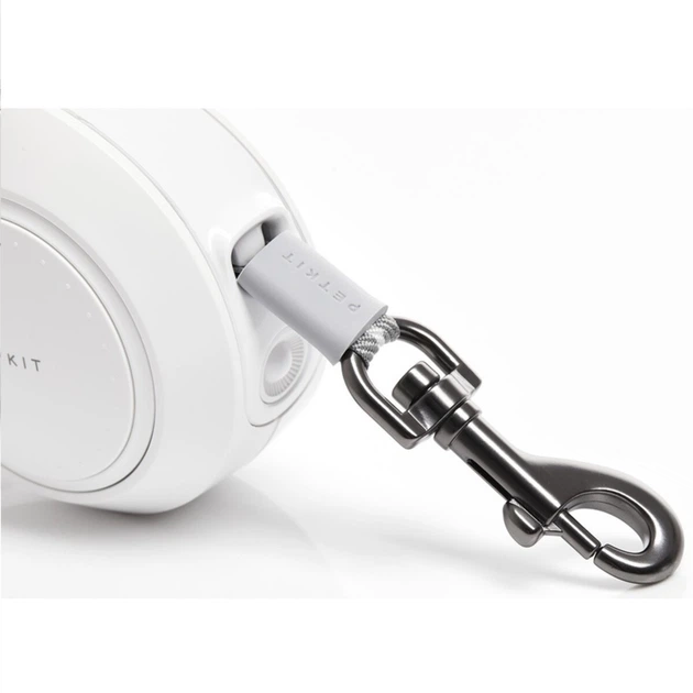 Повідець-рулетка для собак Petkit Go Dog Retractable Leash, стрічка 3 м, білий