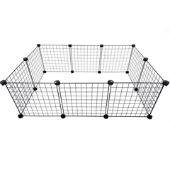 Nuxie Модульний манеж для маленьких тварин 90 x 90 x 32 см