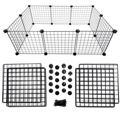 Nuxie Модульний манеж для маленьких тварин 90 x 90 x 32 см