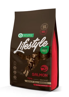 LifeStyles Сухий беззерновий корм з лососем для дорослих собак всіх порід Lifestyle Grain Free Salmon Adult All Breeds 1,5кг