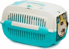 Контейнер-переноска для собак та кішок AquaEl Comfy Cosmos 48 x 33 x 32.5 см S Sweet Mint (5906877022518)