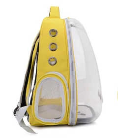 Рюкзак для перенесення тварин CosmoPet CP-102 для котів та собак Жовтий