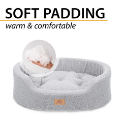 Лежак для собак і котів Ferplast Dandy Воuсlе 65 65х46х17 см Сірий (83816521)