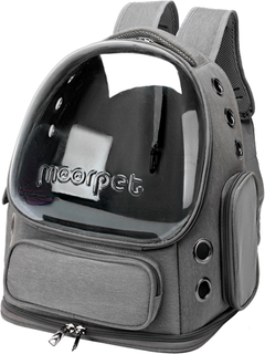 Рюкзак-переноска для тварин Me&Pet 42 x 34 x 27 см Сірий (NMP-02)