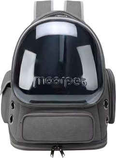 Рюкзак-переноска для тварин Me&Pet 42 x 34 x 27 см Сірий (NMP-02)