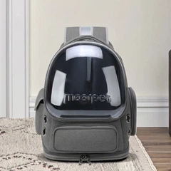 Рюкзак-переноска для тварин Me&Pet 42 x 34 x 27 см Сірий (NMP-02)