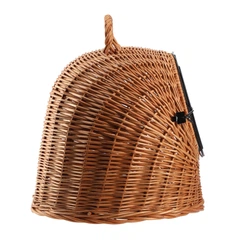 Переноска плетена Kadax Marra 40 x 48 x 45 см, Коричневий K9137 (5903699484883)