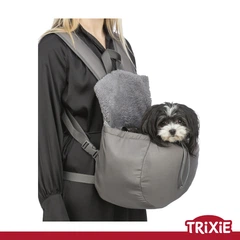 Слінг/рюкзак-переноска"Моllу",25х38х17см,сірий Trixie 28946 (TX-28946) 4057589289469