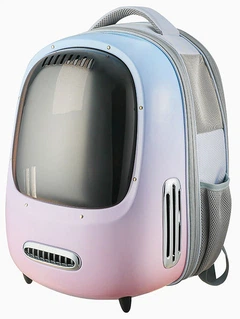 Сумки, переноски PETKIT Breezy 2 Cat Carrier Pink Рюкзак-переноска для котів і собак вагою до 8 кг 35 x 27 x 43 см (P7704 PINK)