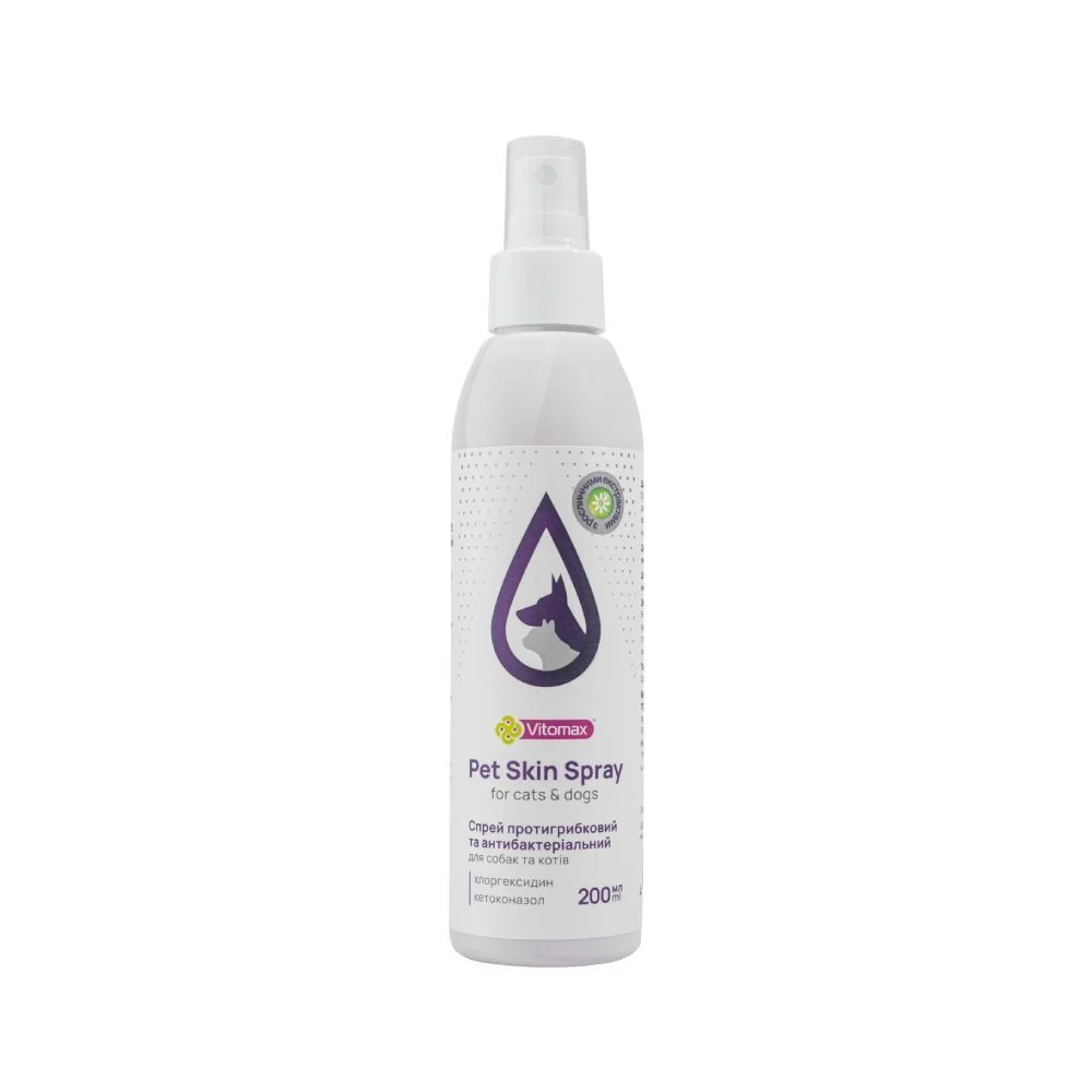Vitomax Препарат Pet Skin Spray для собак