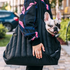 Сумка-переноска Noble Pet Aria 50 х 45 х 37 см Black (A3105/M) (00002059)