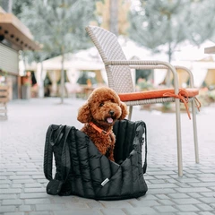 Сумка-переноска Noble Pet Aria 50 х 45 х 37 см Black (A3105/M) (00002059)